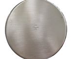 a metal pan with a lid on a white background