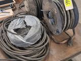 a table with a lot of wires on it