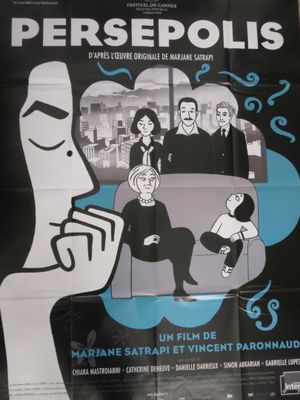 affiche du film « Persépolis » en français