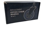 a black box with a black wheel on top of it