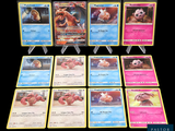a lot of cards that are sitting on a table