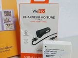 a box with a charger and a charger attached to it