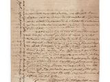 un morceau de papier sur lequel on peut écrire