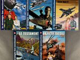 four books on the cover of a series of books about the world war
