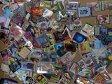 many different types of cards on the table