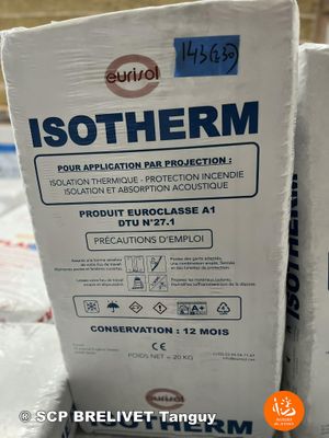 two boxes of sotherm products sitting on a table