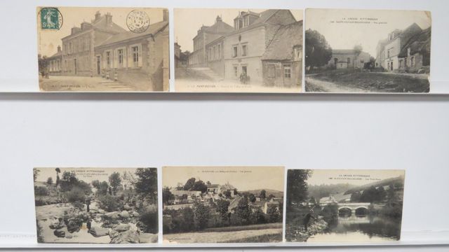 St-Silvain-Bellegarde : Lot de 6cpa : L’Ecole (Dumousset A 134). ...