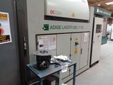 a machine that is sitting on a table in a factory