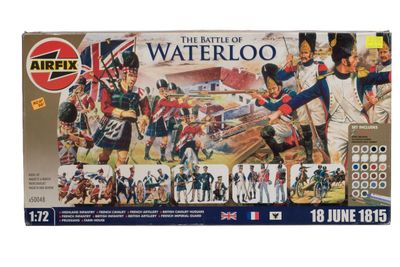 SOLDATS PRUSSIENS INFANTERIE Waterloo 1815 ESCI avec boite style AIRFIX