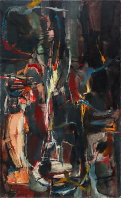 an image of a painting of a man with a glass of wine