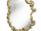 an image of a mirror with a decorative design on it