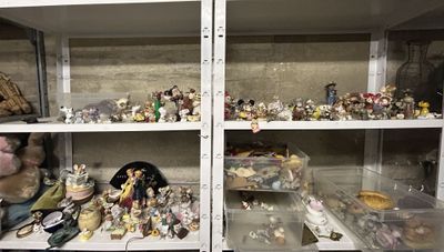 Importante collection de souris toutes matières, bois, céram…