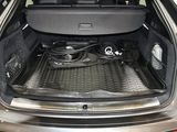 a trunk of a car with the back of the car open
