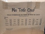 cardboard box with instructions on it sitting on a table in a room