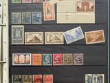 a binder with a lot of different stamps on it