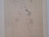 a drawing of a woman ' s face is shown in a white frame