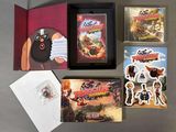 une photo montrant une collection de jeux vidéo posés sur une table