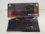a keyboard and a mouse sitting on a table