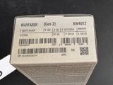 a box with a barcode on it sitting on a table