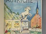 an open book with a picture of a horse on it