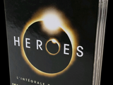 a blu - ray of the movie heroes with a black background