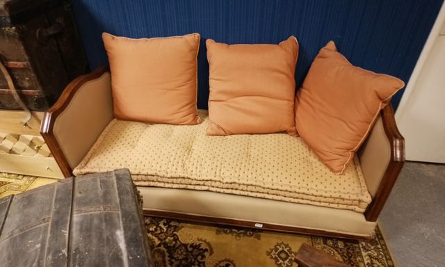 Banquette méridienne années 50