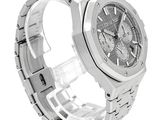 an image of a stainless steel watch on a white background