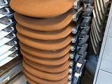 a stack of chairs that are stacked on top of each other