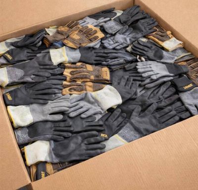 Lot de 50 paires de gants de travail mélange de style et de taille. Po - Photo 1