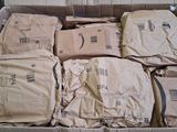 a box full of packages sitting on top of a table