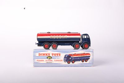 a toy truck that is sitting on top of a box