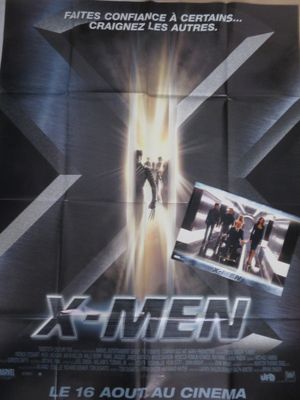 une image d'une affiche du film d'action « X-Men »