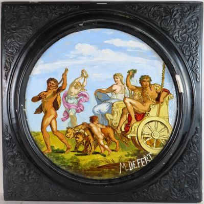 M. DEFERT. Le cortège de Bacchus.