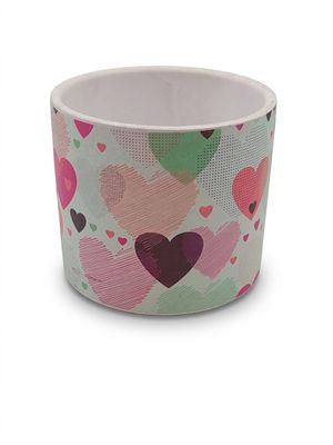 Cache-Pot-Cylindrique-Motifs-Coeurs-D12-H10.5cm-Avec-Patins-…
