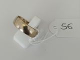 a close up of a ring on a white surface with a price tag