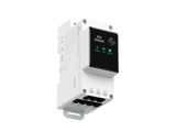 un gros plan d'un appareil électronique blanc sur fond blanc