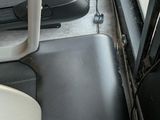 a picture of a car seat with the seat up