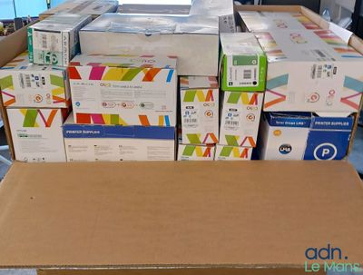 a lot of boxes that are stacked on top of each other