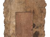 a piece of wood with a square in the middle