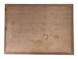 a picture of a piece of wood on a white background
