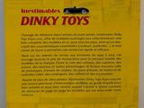 the back cover of a yellow book with a picture of a car on it