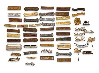 many different types of hair clips on a white surface