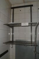 2 étagères murale en grillemétal, Dim: +/- 150x40 cm + petit… (photo 2)