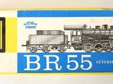 a box with a picture of a train on it