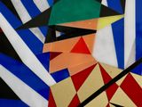 a picture of a piece of art that looks like it is made out of paper