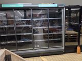 an image of a commercial refrigerator in a store