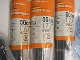 a lot of different types of glass rods in the package