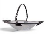 an image of a glass bowl with a handle