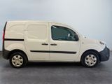 a picture of a white van parked in a room