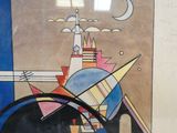 une image d'une image d'une peinture sur un mur
